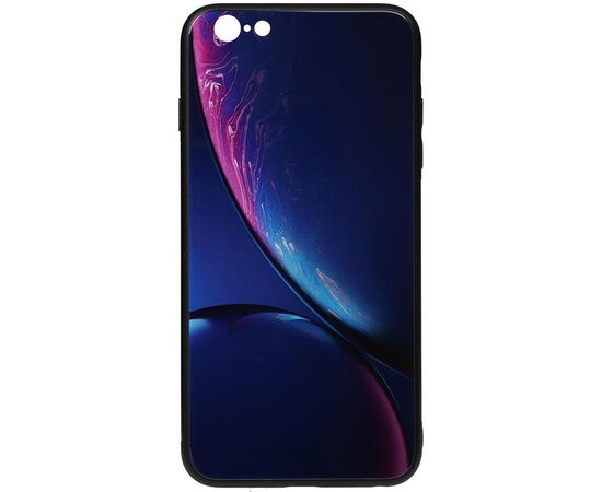 Купить Чехол-накладка TOTO Print Glass Space Case Apple iPhone 6/6s Blue, фото , характеристики, отзывы