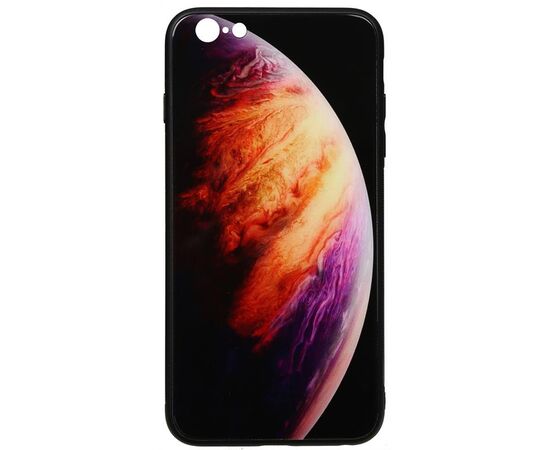 Придбати Чехол-накладка TOTO Print Glass Space Case Apple iPhone 6/6s Lilac, image , характеристики, відгуки