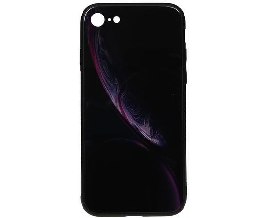 Придбати Чехол-накладка TOTO Print Glass Space Case Apple iPhone 7/8/SE 2020 Black, image , характеристики, відгуки