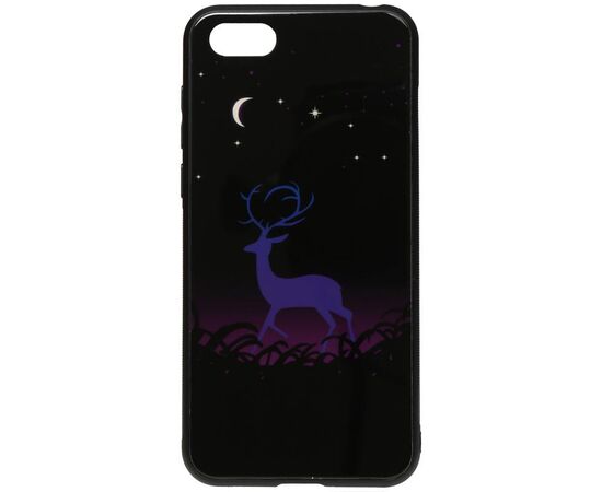 Придбати Чехол-накладка TOTO Night Light Print Glass Case Huawei Y5 2018 Deer, image , характеристики, відгуки