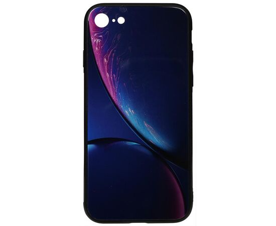 Придбати Чехол-накладка TOTO Print Glass Space Case Apple iPhone 7/8/SE 2020 Blue, image , характеристики, відгуки