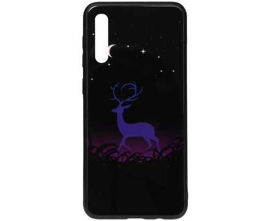 Придбати Чехол-накладка TOTO Night Light Print Glass Case Samsung Galaxy A30s/A50/A50s Deer, image , характеристики, відгуки