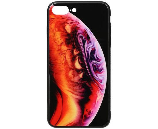 Придбати Чехол-накладка TOTO Print Glass Space Case Apple iPhone 7 Plus/8 Plus Amethyst, image , характеристики, відгуки