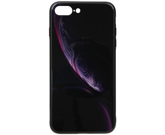 Придбати Чехол-накладка TOTO Print Glass Space Case Apple iPhone 7 Plus/8 Plus Black, image , характеристики, відгуки