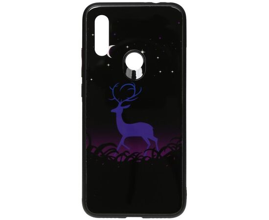 Придбати Чехол-накладка TOTO Night Light Print Glass Case Xiaomi Redmi 7 Deer, image , характеристики, відгуки