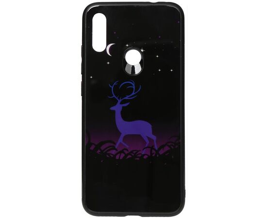 Придбати Чехол-накладка TOTO Night Light Print Glass Case Xiaomi Redmi Note 7 Deer, image , характеристики, відгуки