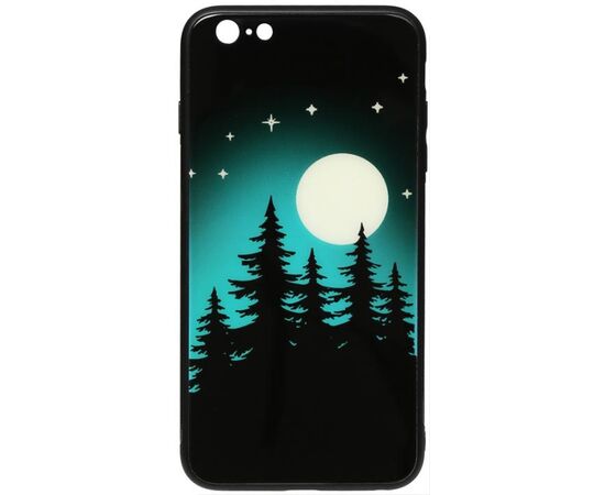 Придбати Чехол-накладка TOTO Night Light Print Glass Case Apple iPhone 6 Plus/6S Plus Full Moon, image , характеристики, відгуки