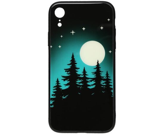 Придбати Чехол-накладка TOTO Night Light Print Glass Case Apple iPhone XR Full Moon, image , характеристики, відгуки