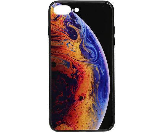 Придбати Чехол-накладка TOTO Print Glass Space Case Apple iPhone 7 Plus/8 Plus Violet, image , характеристики, відгуки