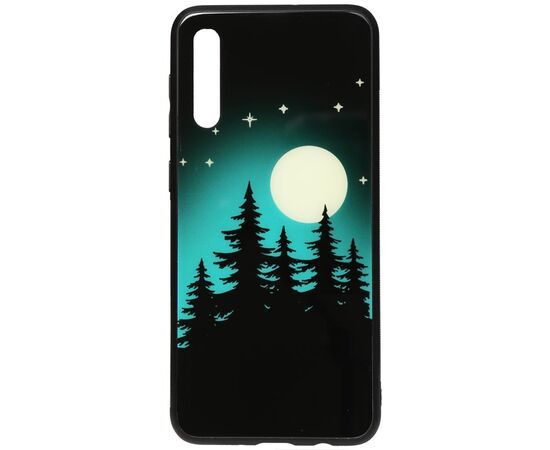 Придбати Чехол-накладка TOTO Night Light Print Glass Case Samsung Galaxy A30s/A50/A50s Full Moon, image , характеристики, відгуки