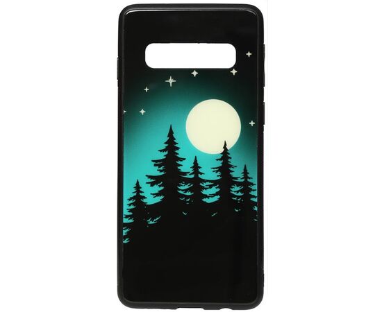 Придбати Чехол-накладка TOTO Night Light Print Glass Case Samsung Galaxy S10 Full Moon, image , характеристики, відгуки