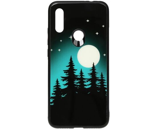 Придбати Чехол-накладка TOTO Night Light Print Glass Case Xiaomi Redmi 7 Full Moon, image , характеристики, відгуки