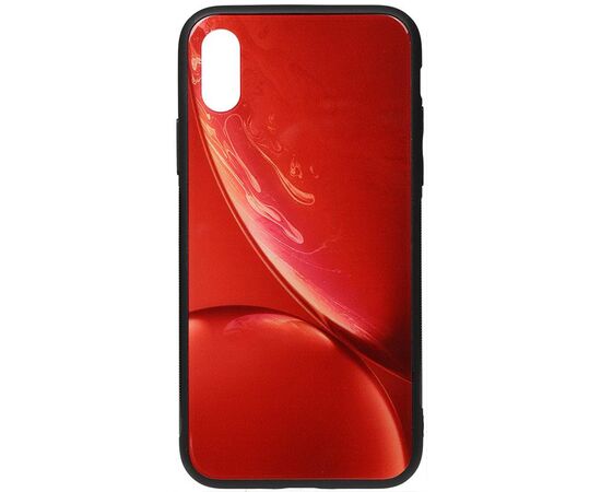 Придбати Чехол-накладка TOTO Print Glass Space Case Apple iPhone X/XS Red, image , характеристики, відгуки