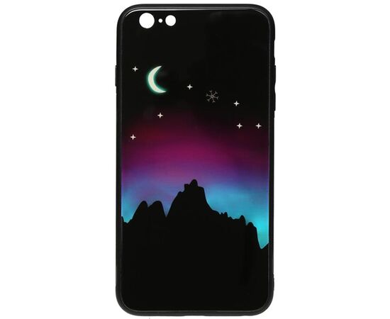 Придбати Чехол-накладка TOTO Night Light Print Glass Case Apple iPhone 6 Plus/6S Plus Young Moon, image , характеристики, відгуки