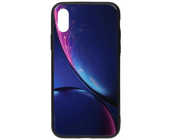 Придбати Чехол-накладка TOTO Print Glass Space Case Apple iPhone X/XS Blue, image , характеристики, відгуки