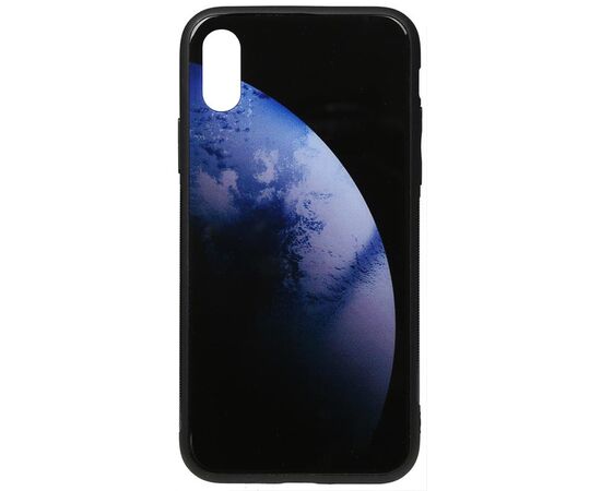 Придбати Чехол-накладка TOTO Print Glass Space Case Apple iPhone X/XS Dark Blue, image , характеристики, відгуки