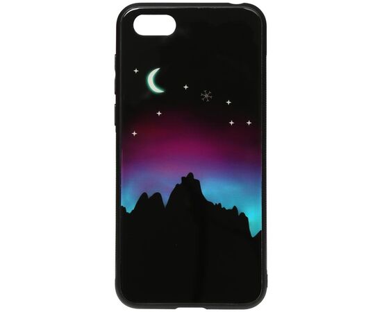 Придбати Чехол-накладка TOTO Night Light Print Glass Case Huawei Y5 2018 Young Moon, image , характеристики, відгуки