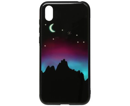 Купить Чехол-накладка TOTO Night Light Print Glass Case Huawei Y5 2019 Young Moon, фото , характеристики, отзывы