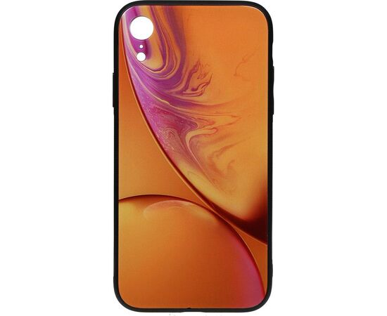 Придбати Чехол-накладка TOTO Print Glass Space Case Apple iPhone XR Yellow, image , характеристики, відгуки