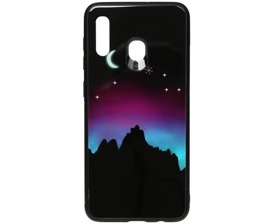 Купить Чехол-накладка TOTO Night Light Print Glass Case Samsung Galaxy A20/A30 Young Moon, фото , характеристики, отзывы