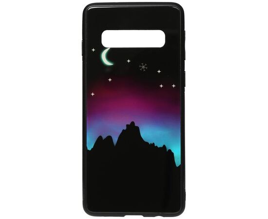 Придбати Чехол-накладка TOTO Night Light Print Glass Case Samsung Galaxy S10 Young Moon, image , характеристики, відгуки