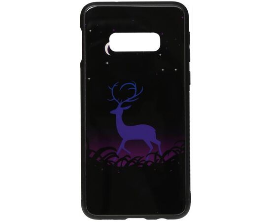 Придбати Чехол-накладка TOTO Night Light Print Glass Case Samsung Galaxy S10e Deer, image , характеристики, відгуки