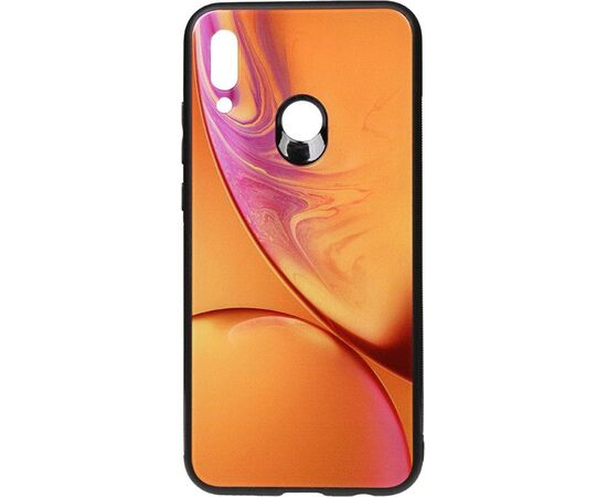 Купить Чехол-накладка TOTO Print Glass Space Case Huawei P Smart 2019 Yellow, фото , характеристики, отзывы