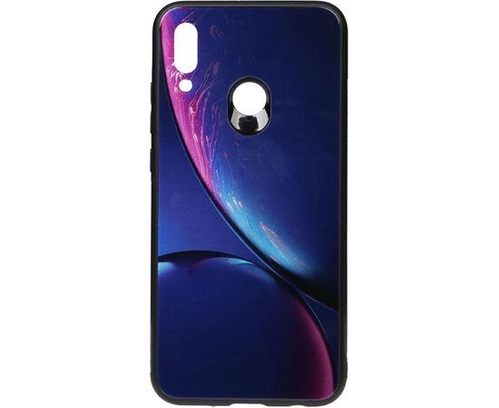 Придбати Чехол-накладка TOTO Print Glass Space Case Huawei P Smart 2019 Blue, image , характеристики, відгуки