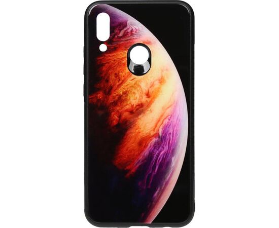 Придбати Чехол-накладка TOTO Print Glass Space Case Huawei P Smart 2019 Lilac, image , характеристики, відгуки