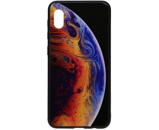 Придбати Чехол-накладка TOTO Print Glass Space Case Huawei Y5 2019 Violet, image , характеристики, відгуки