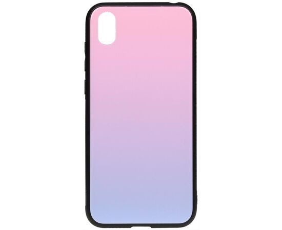 Купить Чехол-накладка TOTO Gradient Glass Case Huawei Y5 2019 Pink, фото , характеристики, отзывы