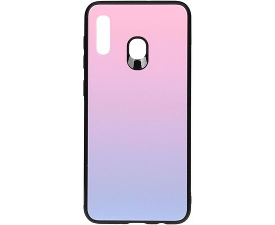 Купить Чехол-накладка TOTO Gradient Glass Case Samsung Galaxy A20/A30 Pink, фото , характеристики, отзывы