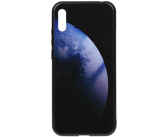 Придбати Чехол-накладка TOTO Print Glass Space Case Huawei Y6 2019 Dark Blue, image , характеристики, відгуки