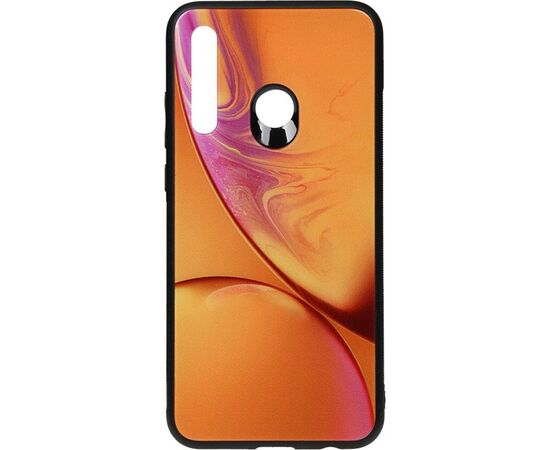 Придбати Чехол-накладка TOTO Print Glass Space Case Huawei P Smart+ 2019 Yellow, image , характеристики, відгуки