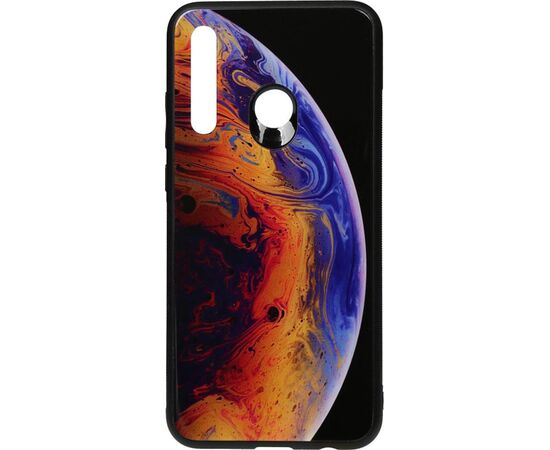 Придбати Чехол-накладка TOTO Print Glass Space Case Huawei P Smart+ 2019 Violet, image , характеристики, відгуки