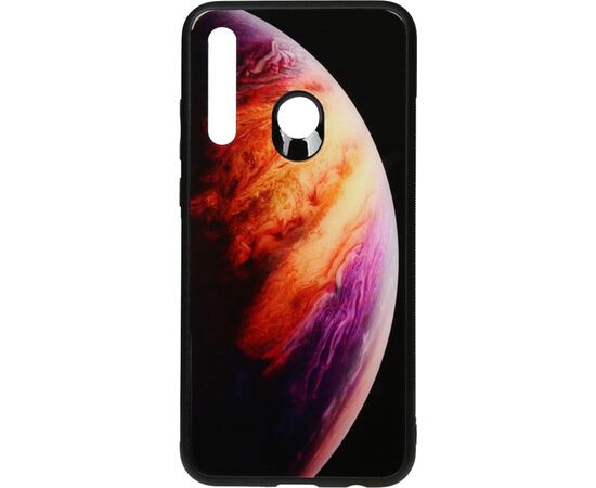 Придбати Чехол-накладка TOTO Print Glass Space Case Huawei P Smart+ 2019 Lilac, image , характеристики, відгуки