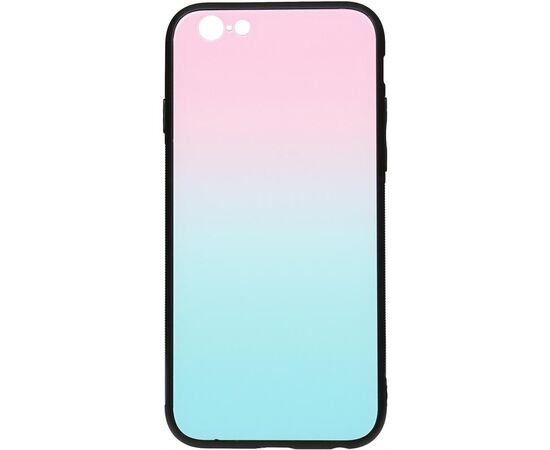 Придбати Чехол-накладка TOTO Gradient Glass Case Apple iPhone 6 Plus/6S Plus Turquoise, image , характеристики, відгуки