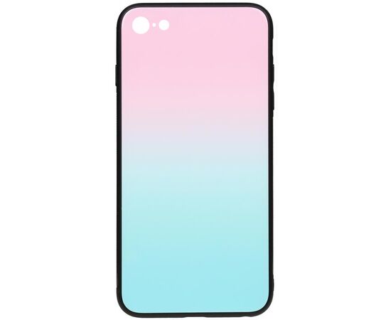 Придбати Чехол-накладка TOTO Gradient Glass Case Apple iPhone 7/8/SE 2020 Turquoise, image , характеристики, відгуки