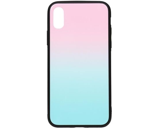 Придбати Чехол-накладка TOTO Gradient Glass Case Apple iPhone XS Max Turquoise, image , характеристики, відгуки