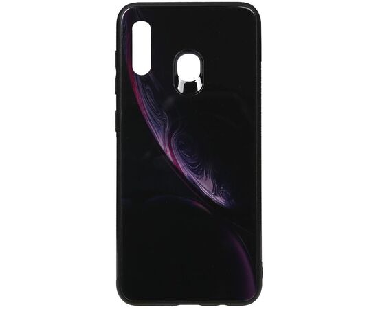 Купить Чехол-накладка TOTO Print Glass Space Case Samsung Galaxy A20/A30 Black, фото , характеристики, отзывы