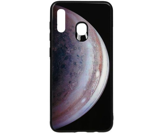 Придбати Чехол-накладка TOTO Print Glass Space Case Samsung Galaxy A20/A30 Grey, image , характеристики, відгуки