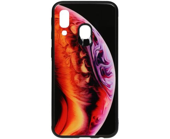 Купить Чехол-накладка TOTO Print Glass Space Case Samsung Galaxy A40 Amethyst, фото , характеристики, отзывы