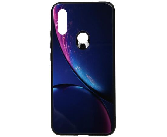 Придбати Чехол-накладка TOTO Print Glass Space Case Xiaomi Redmi 7 Blue, image , характеристики, відгуки