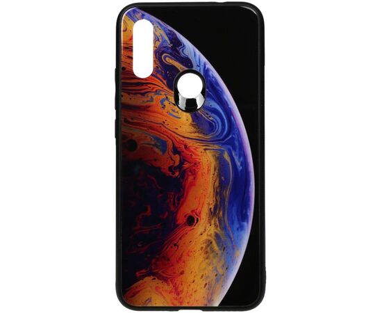 Придбати Чехол-накладка TOTO Print Glass Space Case Xiaomi Redmi 7 Violet, image , характеристики, відгуки