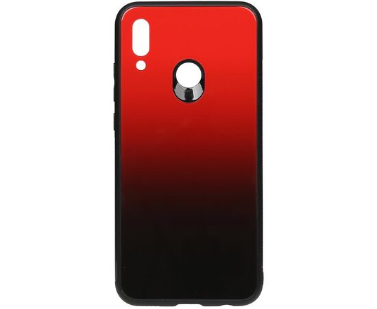 Придбати Чехол-накладка TOTO Gradient Glass Case Huawei P Smart 2019 Red, image , характеристики, відгуки