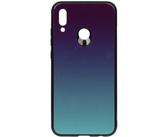 Купить Чехол-накладка TOTO Gradient Glass Case Huawei P Smart 2019 Purple, фото , характеристики, отзывы