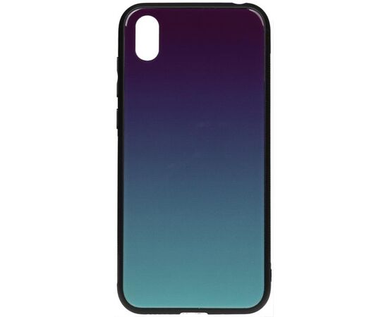 Придбати Чехол-накладка TOTO Gradient Glass Case Huawei Y5 2019 Purple, image , характеристики, відгуки