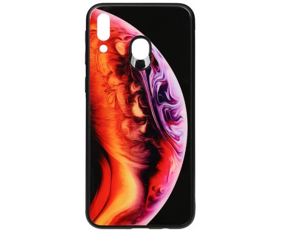 Придбати Чехол-накладка TOTO Print Glass Space Case Samsung Galaxy M20 Amethyst, image , характеристики, відгуки