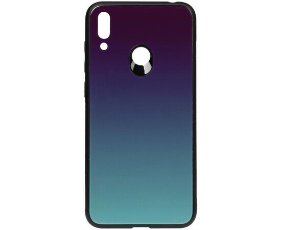 Придбати Чехол-накладка TOTO Gradient Glass Case Huawei Y7 2019 Purple, image , характеристики, відгуки