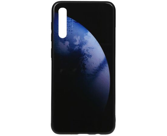 Придбати Чехол-накладка TOTO Print Glass Space Case Samsung Galaxy A30s/A50/A50s Dark Blue, image , характеристики, відгуки